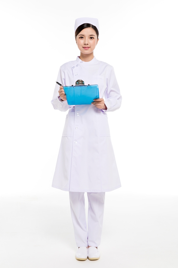 冬裝偏襟立領(lǐng)護(hù)士服