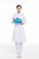 冬裝偏襟立領(lǐng)護(hù)士服